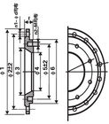Уменьшение давления класса ПН10 ПН16 ПН25 дуктильных железных штуцеров фланца круглого поставщик