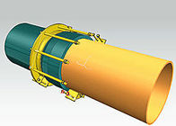 Высокопрочная задержанная совместная дуктильная железная труба ДН80мм - диаметр ДН2600мм поставщик
