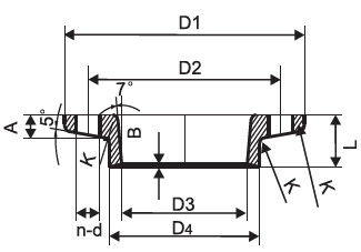 Тип стандарт штуцеров к ОЭМ дуктильный железный набивкой ИСО2531 железы НБР соединения поставщик