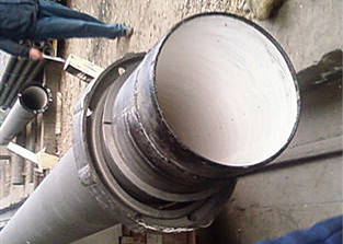 Цинк распыляя задержанную совместную дуктильную железную подкладку цемента класса трубы К9